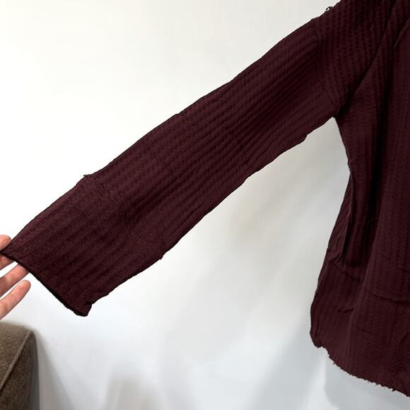 Free People Juicy Long Sleeve Tunic Top Size L - Picture 3 of 10